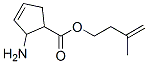 3-Cyclopentene-1-carboxylicacid,2-amino-,3-methyl-3-butenylester(9CI) Struktur