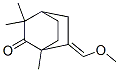 Bicyclo[2.2.2]octanone, 6-(methoxymethylene)-1,3,3-trimethyl-, (6E)- (9CI) Struktur