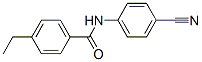 Benzamide, N-(4-cyanophenyl)-4-ethyl- (9CI) Struktur