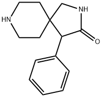 4-PHENYL-2,8-DIAZASPIRO[4.5]DECAN-3-ONE Struktur