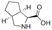 Cyclopenta[c]pyrrole-1-carboxylic acid, octahydro-, (1S,3aS,6aR)- (9CI) Struktur