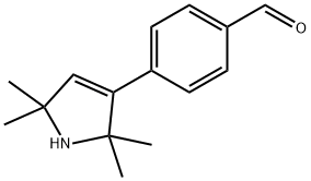 Benzaldehyde, 4-(2,5-dihydro-2,2,5,5-tetramethyl-1H-pyrrol-3-yl)- (9CI) Struktur