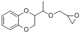 2-(1-OXIRANYLMETHOXY-ETHYL)-2,3-DIHYDRO-BENZO[1,4]DIOXINE Struktur