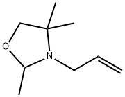 Oxazolidine, 2,4,4-trimethyl-3-(2-propenyl)- (9CI) Struktur