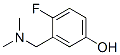 Phenol, 3-[(dimethylamino)methyl]-4-fluoro- (9CI) Struktur