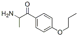 1-Propanone,  2-amino-1-(4-propoxyphenyl)- Struktur