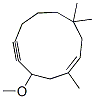 1-Cycloundecen-5-yne,4-methoxy-2,10,10-trimethyl-,(1E)-(9CI) Struktur