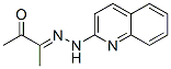 3-[2-(Quinoline-2-yl)hydrazono]-2-butanone Struktur