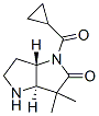 Pyrrolo[3,2-b]pyrrol-2(1H)-one, 1-(cyclopropylcarbonyl)hexahydro-3,3-dimethyl-, (3aR,6aS)- (9CI) Struktur