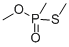 O,S-Dimethyl methylphosphonothioate Struktur