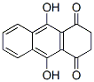 2,3-Dihydro-9,10-dihydroxyanthracene-1,4-dione Struktur