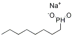 Phosphinic acid, octyl-, MonosodiuM salt Struktur