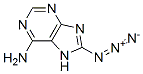 8-azidoadenine Struktur