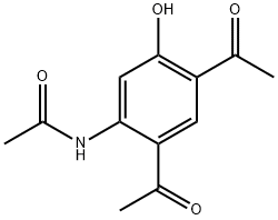 N1-(2,4-DIACETYL-5-HYDROXYPHENYL)ACETAMIDE Struktur