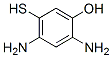 Phenol,  2,4-diamino-5-mercapto- Struktur