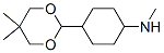 Cyclohexanamine, 4-(5,5-dimethyl-1,3-dioxan-2-yl)-N-methyl- (9CI) Struktur