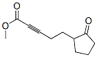 2-Pentynoicacid,5-(2-oxocyclopentyl)-,methylester(9CI) Struktur