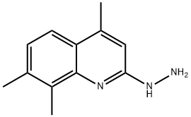 2(1H)-Quinolinone,4,7,8-trimethyl-,hydrazone(9CI) Struktur