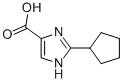 1H-Imidazole-4-carboxylic  acid,  2-cyclopentyl-  (9CI) Struktur