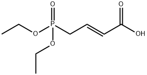 P,P-diethyl trans-4-phosphono-2-butenoate Struktur