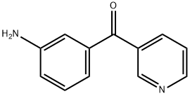 3-AMINOPHENYL-3'-PYRYDYLKETON Struktur