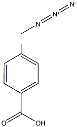 4-(azidomethyl)benzoic acid Struktur