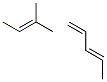 METHYLBUTENE/PIPERYLENE COPOLYMER Struktur