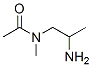 Acetamide, N-(2-aminopropyl)-N-methyl- (9CI) Struktur