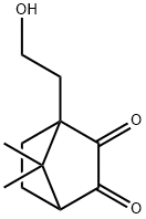 Bicyclo[2.2.1]heptane-2,3-dione, 1-(2-hydroxyethyl)-7,7-dimethyl- (9CI) Struktur