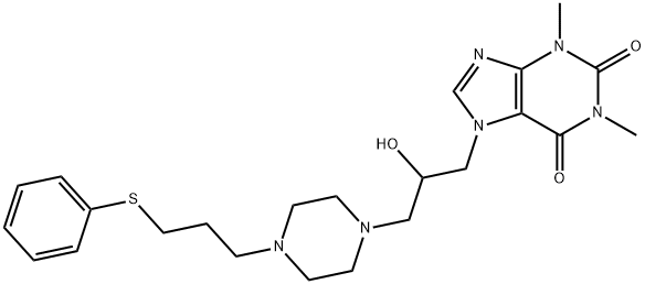 Tazifylline Struktur