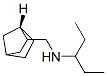 Bicyclo[2.2.1]heptane-2-methanamine, N-(1-ethylpropyl)-, (1S-exo)- (9CI) Struktur