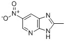 2-METHYL-6-NITRO-3H-IMIDAZO[4,5-B]PYRIDINE Struktur