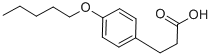 3-(4-(PENTYLOXY)PHENYL)PROPANOIC ACID Struktur