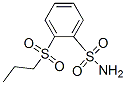 o-(propylsulphonyl)benzenesulphonamide Struktur