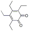 3,5-Cyclohexadiene-1,2-dione, 3,4,5,6-tetraethyl- (9CI) Struktur