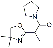 Pyrrolidine, 1-[2-(4,5-dihydro-4,4-dimethyl-2-oxazolyl)-1-oxopropyl]- (9CI) Struktur