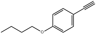 1-ブトキシ-4-エチニルベンゼン 化學(xué)構(gòu)造式