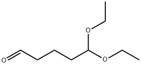 5,5-DIETHOXYPENTANAL Struktur