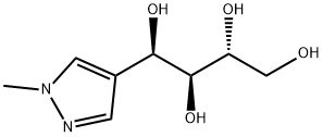 1,2,3,4-Butanetetrol,1-(1-methyl-1H-pyrazol-4-yl)-,(1R,2S,3R)-(9CI) Struktur