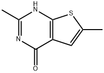 2,6-DIMETHYLTHIENO[2,3-D]PYRIMIDIN-4-OL Struktur