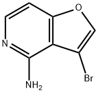 3-bromofuro[3,2-c]pyridin-4-amine Struktur