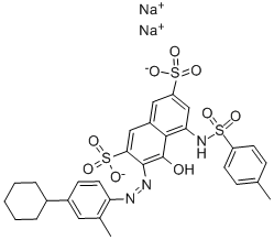 SUPRANOL BRILLIANT RED 3B Struktur