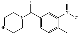 (4-toluoyl-3-nitro)piperazine Struktur