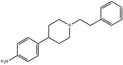 4-AMINOPHENYL-1-PHENETHYLPIPERIDINE Struktur