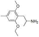 Phenethylamine, 2-ethoxy-6-methoxy-alpha,4-dimethyl- (8CI) Struktur