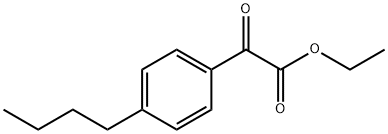 ETHYL 4-N-BUTYLBENZOYLFORMATE Struktur