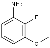 Benzenamine, 2-fluoro-3-methoxy- (9CI) Structure