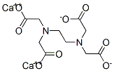 Ethylenediaminetetraacetic acid, calcium salt Struktur