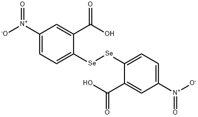 6,6'-diselenobis-(3-nitrobenzoic acid) Struktur