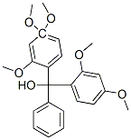 2,2'',4,4'',4''-PENTAMETHOXYTRIPHENYLMETHANOL Struktur